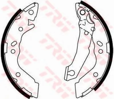 Комплект тормозных колодок TRW купить