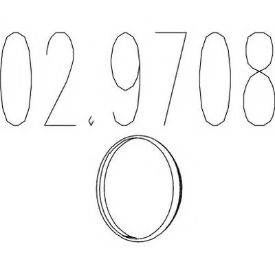 Прокладка, труба выхлопного газа MTS купить