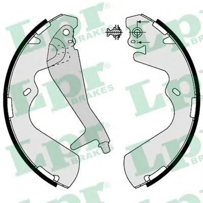 Комплект тормозных колодок LPR купить