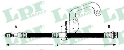 Тормозной шланг LPR купить