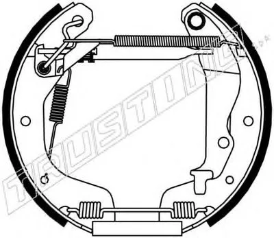 Комплект тормозных колодок FAST KIT TRUSTING купить