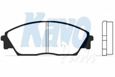 Комплект тормозных колодок, дисковый тормоз MK KASHIYAMA KAVO PARTS купить