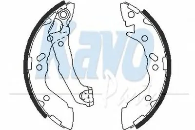 Комплект тормозных колодок MK KASHIYAMA KAVO PARTS купить