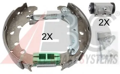 Комплект тормозных колодок SMARTKIT A.B.S. купить