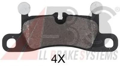 Комплект тормозных колодок, дисковый тормоз A.B.S. купить