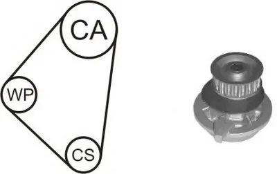 Водяной насос + комплект зубчатого ремня AIRTEX купить