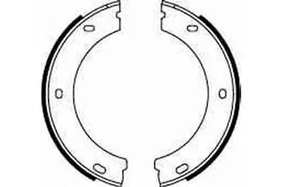 Комплект тормозных колодок, стояночная тормозная система GIRLING купить