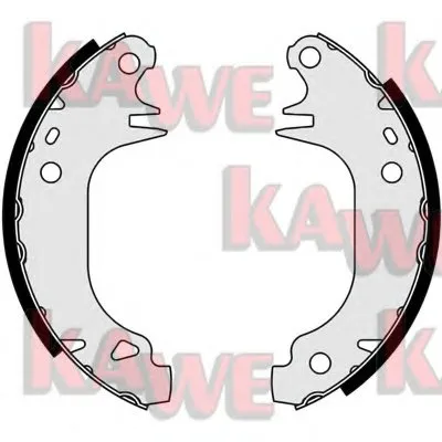 Комплект тормозных колодок KAWE купить