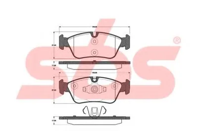 Комплект тормозных колодок, дисковый тормоз sbs купить