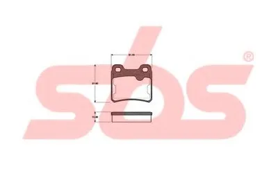 Комплект тормозных колодок, дисковый тормоз sbs купить