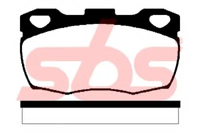 Комплект тормозных колодок, дисковый тормоз sbs купить