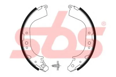 Комплект тормозных колодок sbs купить