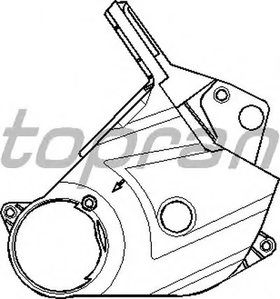 Кожух, зубчатый ремень TOPRAN купить
