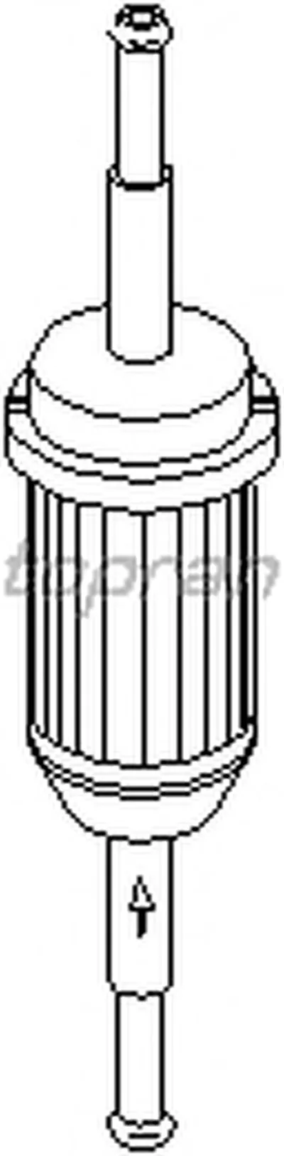 Топливный фильтр TOPRAN купить