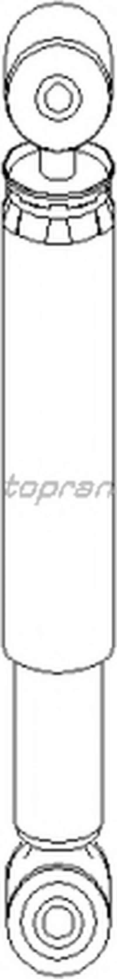 Амортизатор TOPRAN купить