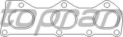 Прокладка, выпускной коллектор TOPRAN купить