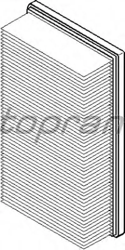 Воздушный фильтр TOPRAN купить