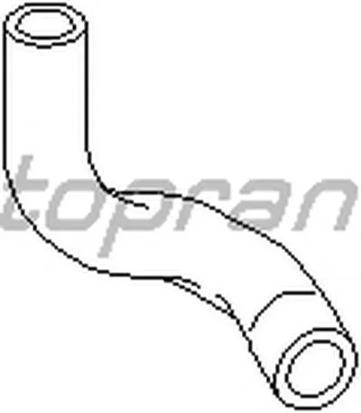 Шланг радиатора TOPRAN купить