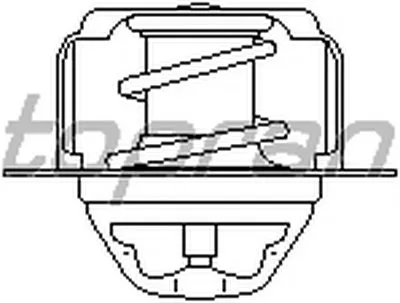 Термостат, охлаждающая жидкость TOPRAN купить