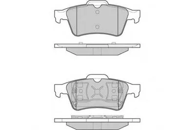 Комплект тормозных колодок, дисковый тормоз E.T.F. купить