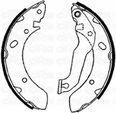 Комплект тормозных колодок CIFAM купить