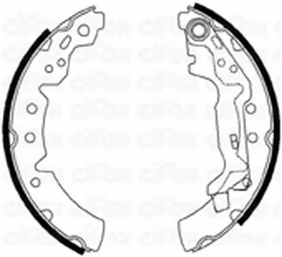 Комплект тормозных колодок CIFAM купить