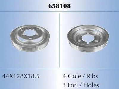Ременный шкив, коленчатый вал MALÒ купить