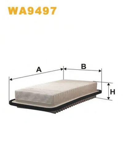 Воздушный фильтр WIX FILTERS купить