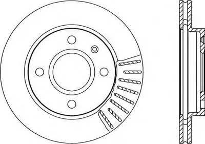 Тормозной диск ADAPTIVE OPEN PARTS купить