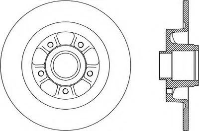 Тормозной диск RADIANCE OPEN PARTS купить