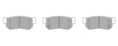 Комплект тормозных колодок, дисковый тормоз FREMAX купить