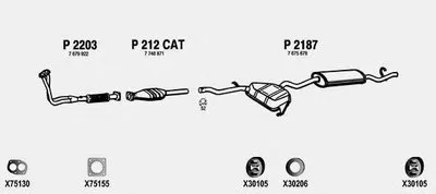 Система выпуска ОГ FENNO купить