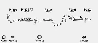 Система выпуска ОГ FENNO купить