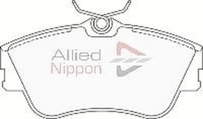 Комплект тормозных колодок, дисковый тормоз ANL Braking COMLINE купить