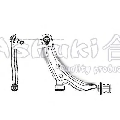Рычаг независимой подвески колеса, подвеска колеса ASHUKI купить