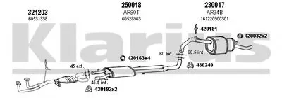 Система выпуска ОГ KLARIUS купить