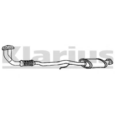 Предглушитель выхлопных газов KLARIUS купить