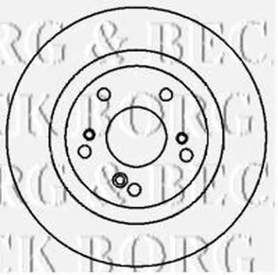 Тормозной диск BORG & BECK купить
