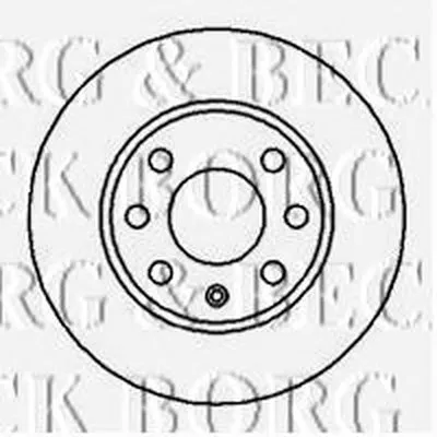 Тормозной диск BORG & BECK купить
