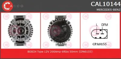 Генератор GENUINE SERIES CASCO купить