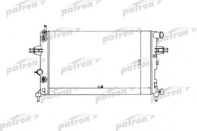Радиатор, охлаждение двигателя PATRON купить