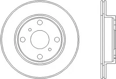 Тормозной диск HELLA PAGID купить