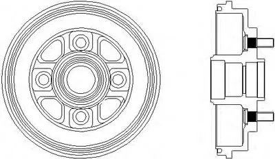Тормозной барабан HELLA PAGID купить