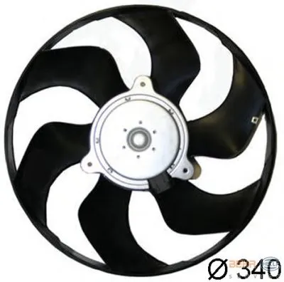 Вентилятор, охлаждение двигателя BEHR HELLA SERVICE купить