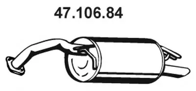 Глушитель выхлопных газов конечный EBERSPÄCHER купить