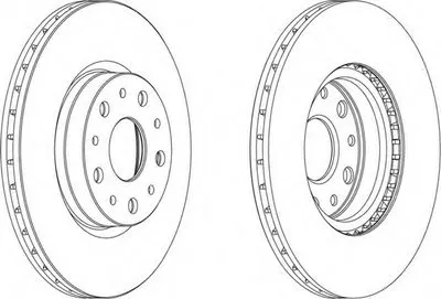 Тормозной диск PREMIER FERODO купить