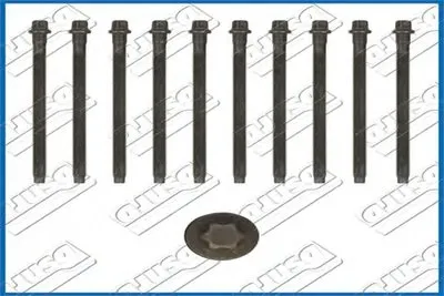 Комплект болтов головки цилидра AJUSA купить