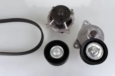 Водяной насос + комплект ручейковых ремней HEPU купить