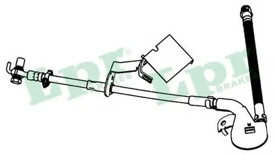 Тормозной шланг LPR купить