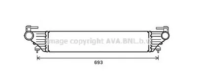 Интеркулер AVA QUALITY COOLING купить